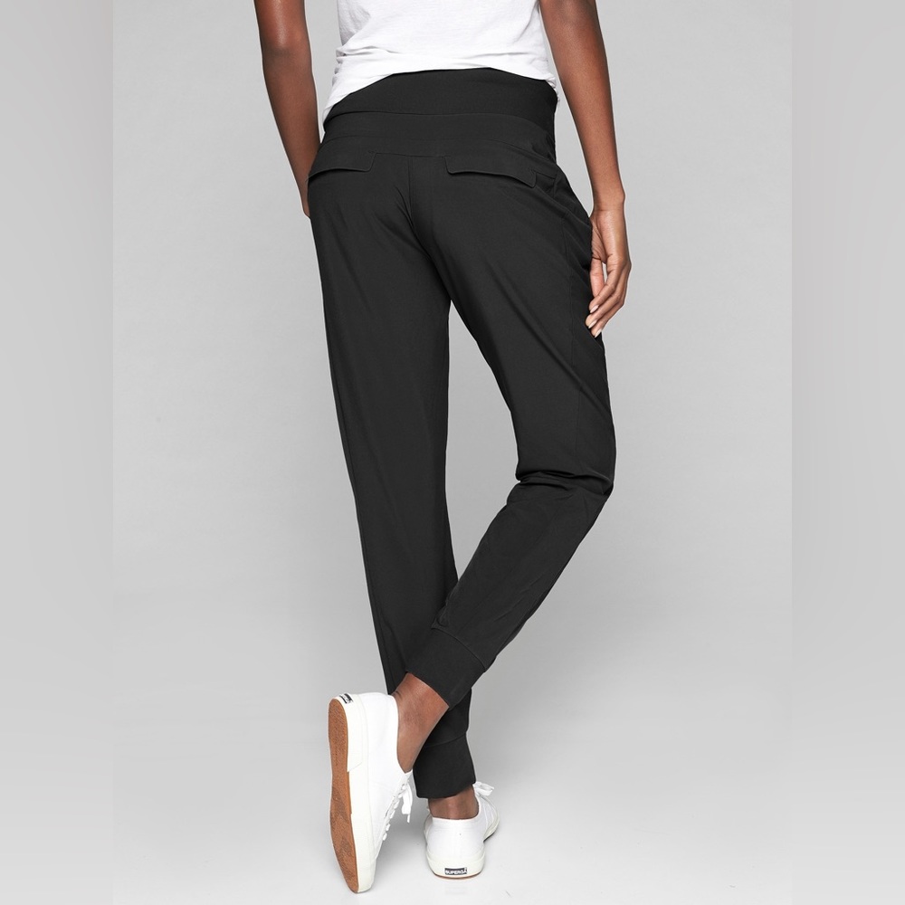 Athleta Black Track Joggers